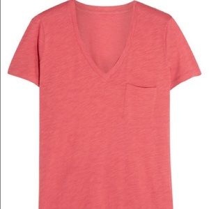 Madewell whisper vneck xl coral